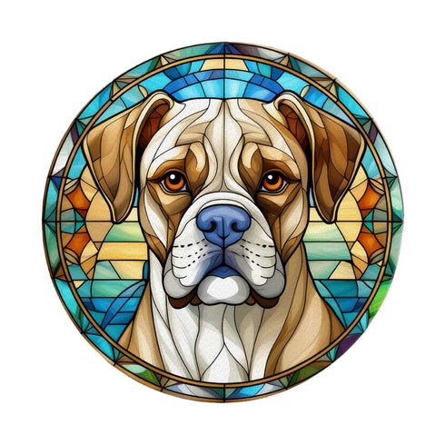 Boxer Circular Glass Suncatcher Worktop Saver